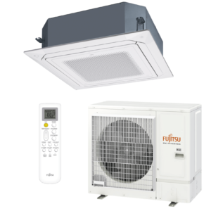 Ar Condicionado Cassete Inverter Fujitsu 45.000 Btus Quente/Frio 220v | Gás R32