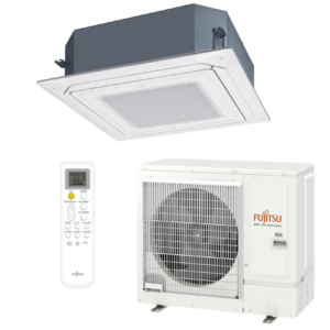 Ar Condicionado Cassete Inverter Fujitsu 35.000 Btus Quente/Frio 220v | Gás R32