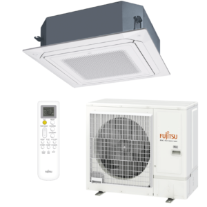 Ar Condicionado Cassete Inverter Fujitsu 30.000 Btus Quente/Frio 220v | Gás R32