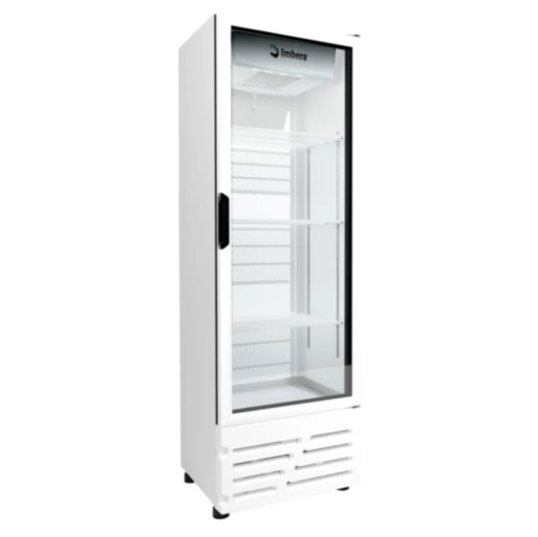 Refrigerador Expositor Vertical Imbera Vrs16 - 410L Porta Vidro 127v Branco