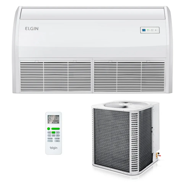 Ar Condicionado Piso Teto Elgin Eco 60.000 Btus Quente/Frio 220v Gás R-32