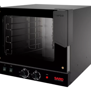 Forno Turbo Elétrico Saro Vapor Plus 70 Litros 4 Esteiras Preto