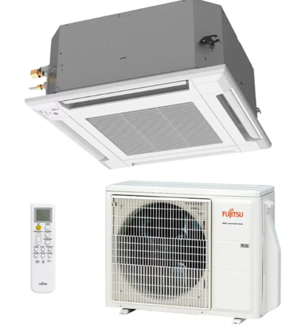 Ar Condicionado Split Cassete Inverter Fujitsu 18.000 Btus Quente e Frio 220V Monofásico