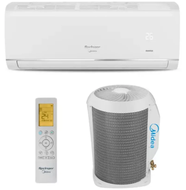 Ar Condicionado Inverter 9.000 Btus Springer Midea Frio 220V Branco