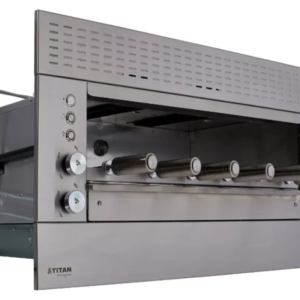 Churrasqueira a Gás De Embutir Prime 6 Espetos Titan Suprema