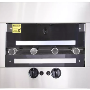 Assador A Gás De Embutir 4 Espetos Rotativos Titan Gás Glp 220v