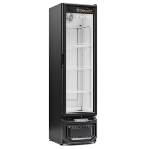 Freezer Expositor Vertical Gelopar Gptu230 Preto 228 Litros - 127v