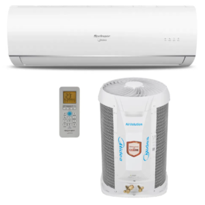 Ar Condicionado Split Hi-Wall Springer Midea AirVolution 22.000 Btus Quente/Frio 220v – 42TFQA22S5