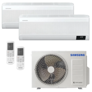 Ar Condicionado Multi-Split Samsung Wind Free Inverter 18.000 Btus (1x 9.000 e 1x 12.000) Quente/Frio 220v