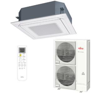 Ar Condicionado Cassete Inverter Fujitsu 52.000 Btus Quente/Frio 380v | Gás R32