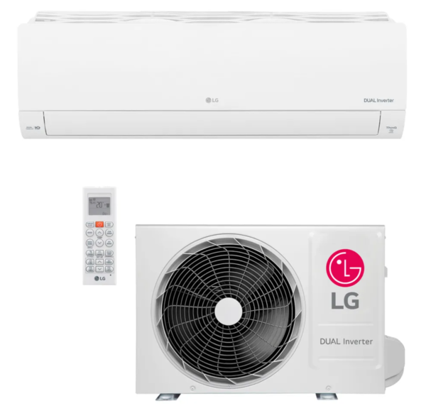 Ar Condicionado Split Hi-Wall LG DUAL Inverter Voice 12.000 Btus Frio 220V – v2 | S4-Q12JA315