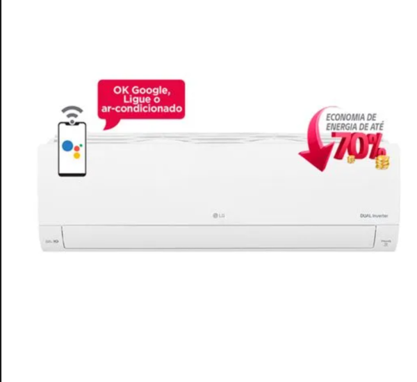 Ar Condicionado Split Hi-Wall LG DUAL Inverter Voice 12.000 Btus Frio 220V – v2 | S4-Q12JA315 - Image 7