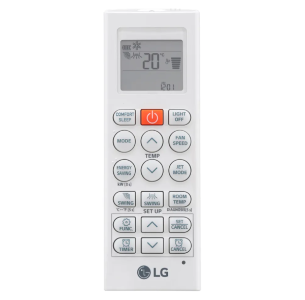 Ar Condicionado Split Hi-Wall LG DUAL Inverter Voice 12.000 Btus Frio 220V – v2 | S4-Q12JA315 - Image 2