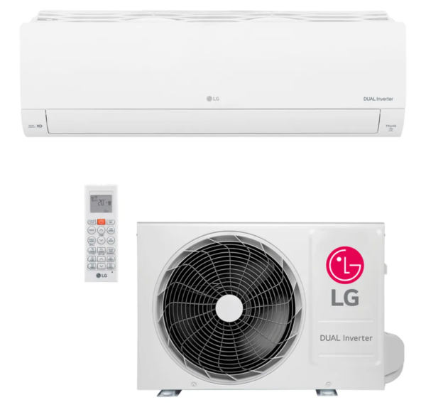 Ar Condicionado Split Hi-Wall LG DUAL Inverter Voice 9.000 Btus Frio 220V – v2 | S4-Q09AA31B