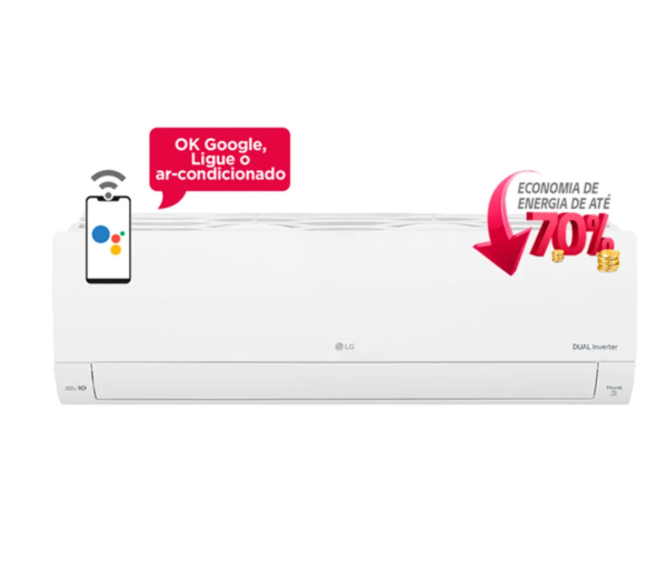 Ar Condicionado Split Hi-Wall LG DUAL Inverter Voice 9.000 Btus Frio 220V – v2 | S4-Q09AA31B - Image 4
