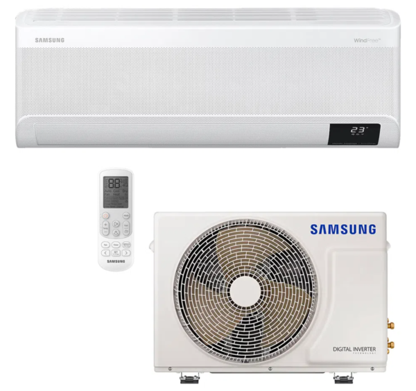 Ar Condicionado Split Hi-Wall Samsung WindFree Connect Inverter 12.000 Btus Frio 220V | AR12CVFAMWKNAZ