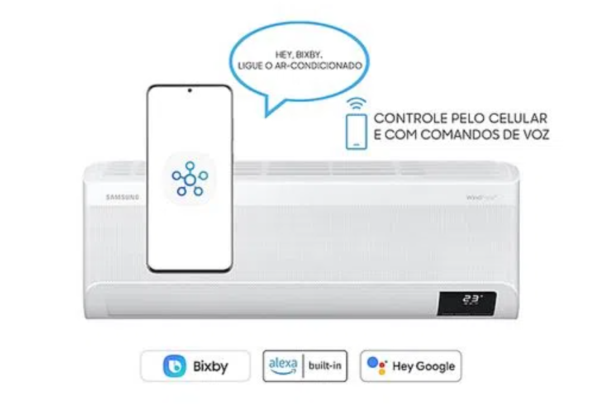 Ar Condicionado Split Hi-Wall Samsung WindFree Connect Inverter 12.000 Btus Frio 220V | AR12CVFAMWKNAZ - Image 5