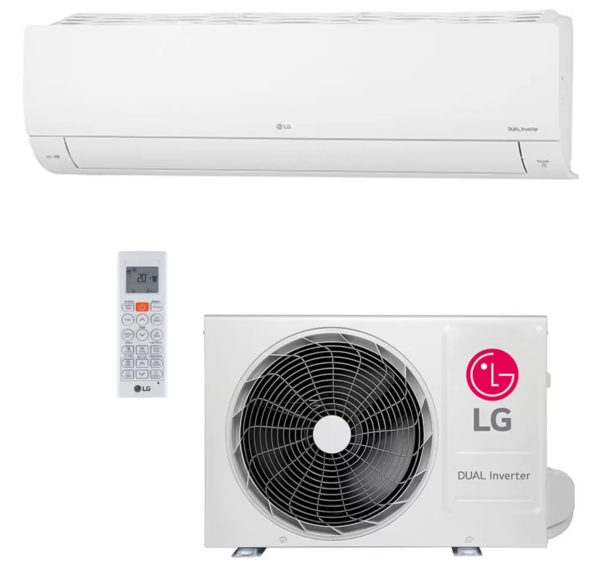 Ar Condicionado Split Hi-Wall LG Dual Inverter Voice +AI 9.000 Btus Frio 220V | S3-Q09AA31A