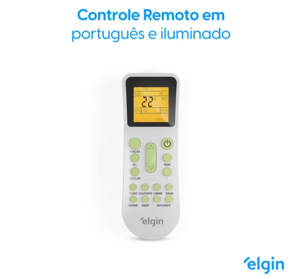 Ar Condicionado Split Hi-Wall Elgin Eco Inverter II 9.000 Btus Frio 220V R-32 | Wi-Fi - Image 3