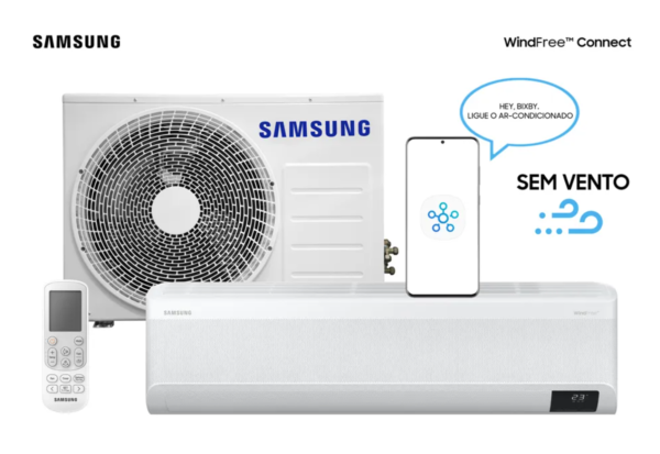 Ar Condicionado Split Hi-Wall Samsung WindFree Connect Inverter 18.000 Btus Frio 220V | AR18BVFAAWKNAZ - Image 6
