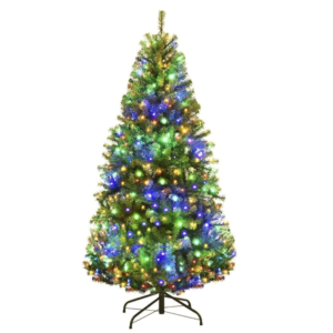 Árvore de Natal 1,20m com Luzes Led - 300 Galhos