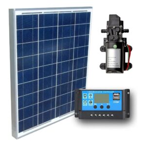 Kit Bomba Dágua 12v Painel Solar Oxigenação - Tanque, Peixes