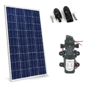 Kit Bomba Dágua Solar Com Painel Fotovoltaico - 80W