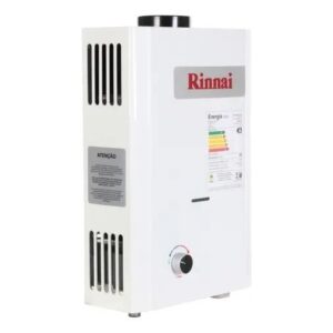 Aquecedor a Gás GLP 7L Rinnai M07 Branco Digital Com Sensor