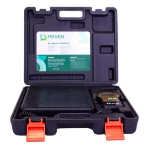 Balança Para Ar Condicionado Refrigeração Até 100kg Digital Preto
