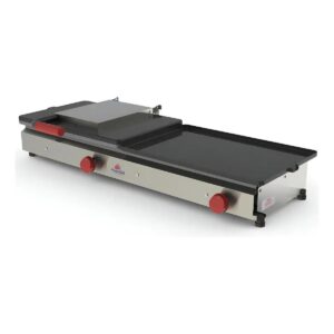 Chapa Lanche Gás Progás PR-950G Aço Inox 98x45cm - Baixa Pressão