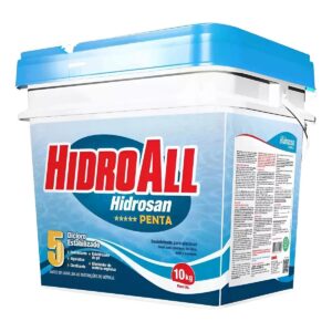 Cloro Granulado Hidroall Hidrosan Penta 10 kg Para Piscina