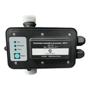 Controlador de Pressão Eurobombas EPC-7 Bivolt Monofásico 30A IP65 3CV