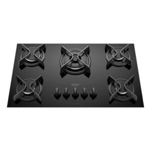 Cooktop 5 Bocas Dako Supreme Com Tripla Chama Preto Bivolt Preto
