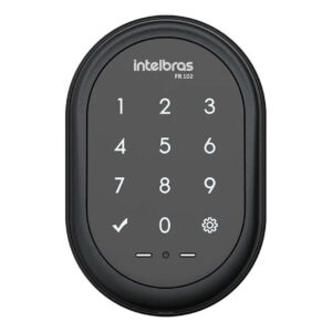 Fechadura Digital De Sobrepor Intelbras Fr 102 Preto