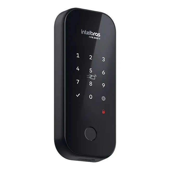 Fechadura Inteligente Intelbras MFR 2020 V Acesso Biométrico - Preta - Imagem 7