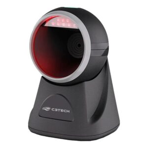 Leitor De Código De Barras C3tech Fixo 1d/2d Usb Lb-d200bk