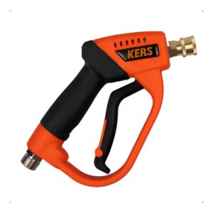 Pistola Lavadora Alta Pressão Speedy Wash Portátil Kers 5200PSI Laranja