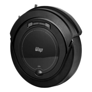 Robô Aspirador Robot W90 Varre Aspira e Passa Pano 30w Wap preto