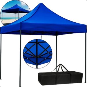 Tenda Gazebo Dobrável Marqs Home 3x3m Azul com Proteção UV e Impermeável