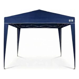 Tenda Gazebo MOR X-Flex Oxford Azul 3x3m Sanfonado Articulado Pé Alumínio + Bolsa de Transporte