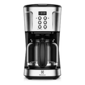 Cafeteira Elétrica Programável Digital Electrolux Experience Prateado 127V