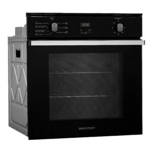 Forno de Embutir Elétrico Brastemp 84L Preto Timer - BOC84AE 220v