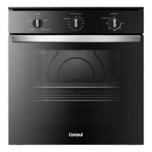 Forno Elétrico De Embutir Consul Cob84be 84l Preto 220v