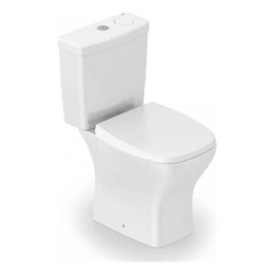 Kit Vaso Sanitário Rimless Celite Vip Caixa Acoplada - Assento Soft Close Branco