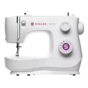 Máquina De Costura Singer M2505 Portátil Reta 10 Pontos Branco 110v