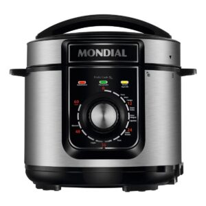 Panela De Pressão Elétrica 5l, Mondial, 900w - Pe-48-5l-i Pr 220V