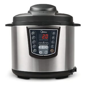 Panela De Pressão Elétrica 6 L Digital Inox Midea 127v
