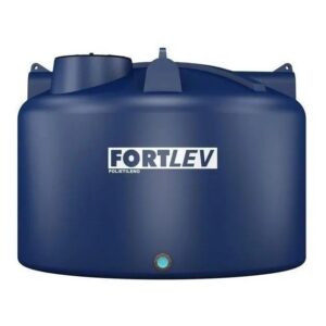 Tanque de água Fortlev 10.000L Fortplus Vertical Polietileno Azul