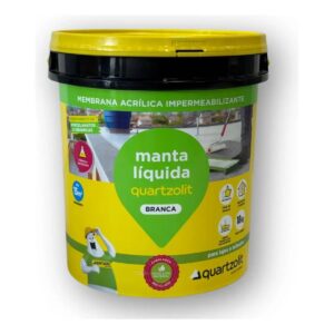 Impermeabilizante manta líquida branca Quartzolit 18kg