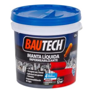 Manta Líquida Impermeabilizante Branco Bautech 12kg
